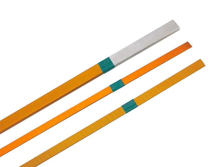 Film wrapped sintered wire