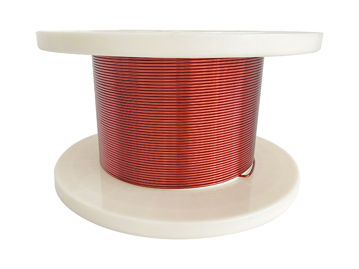 Round enameled wire